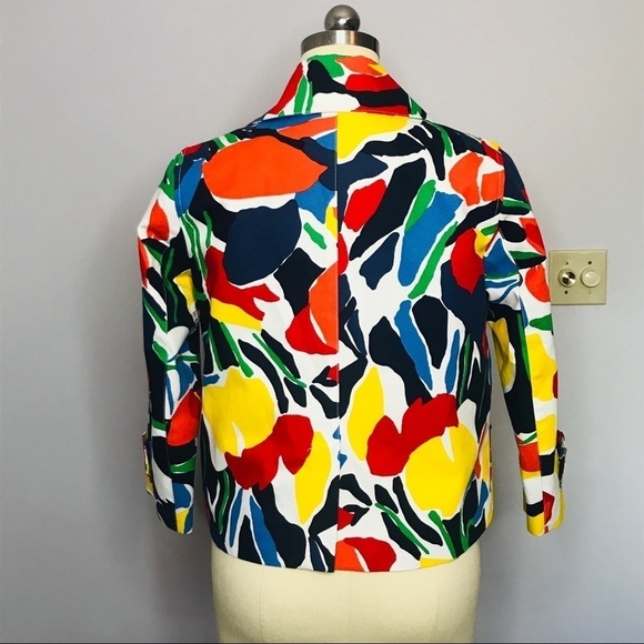 Lauren Ralph Lauren Floral Blazer Jacket - Picture 8 of 9